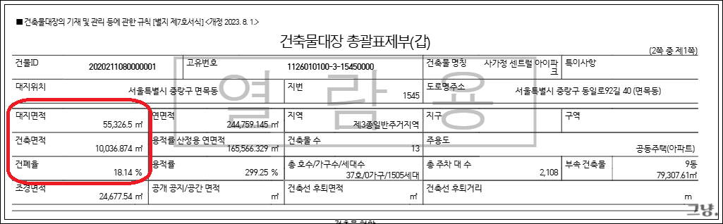 토지이음지도-지적도 보는 법-이용상황