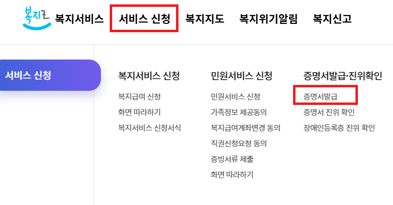 차상위계층 증명서-확인서-발급 방법-대상자 확인