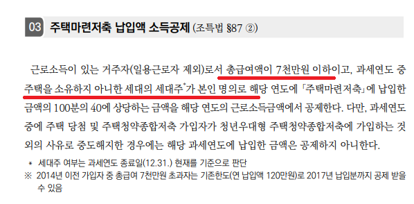 무주택확인서 인터넷 발급-연말정산 제출